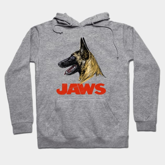 Belgian Malinois Hoodie by Toby Wilkinson